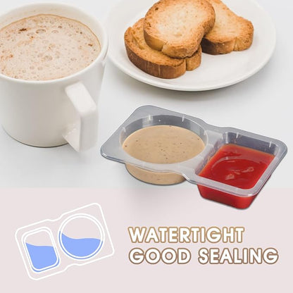MACTANO 20 Sets Condiment Container - Image 2