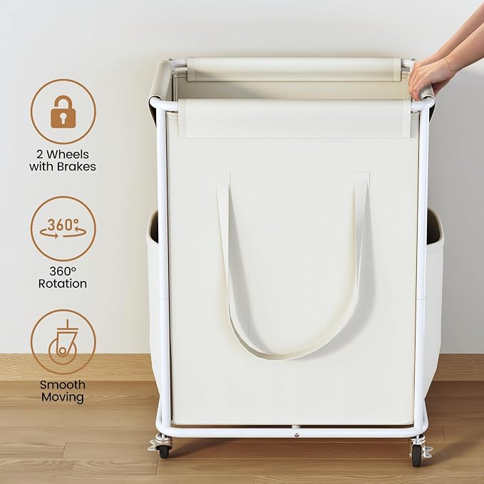 Homeiju 180L Large Laundry Hamper - Image 5