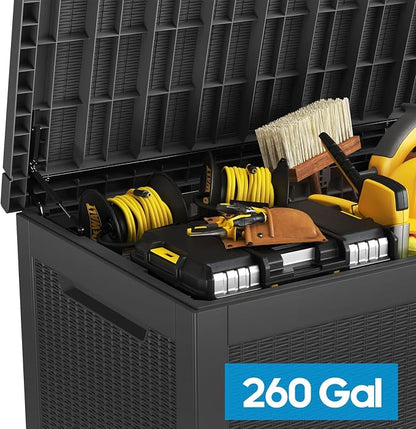 Extra-Large 320 Gallon Outdoor Storage Bin - Image 2