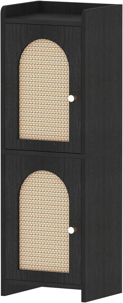 Arbuxzuy Rattan Bathroom Storage Cabinet - Image 8