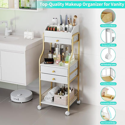 HapiRm Floor Makeup Organizer Storage - Image 6