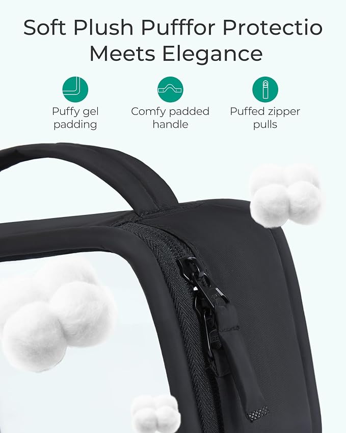 BAGSMART Clear Makeup Bag - Image 3