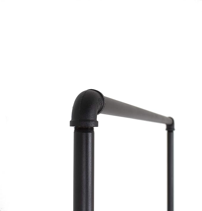 William Roberts Vintage Industrial Heavy Duty Hanging Rod Garment Rolling - Image 6