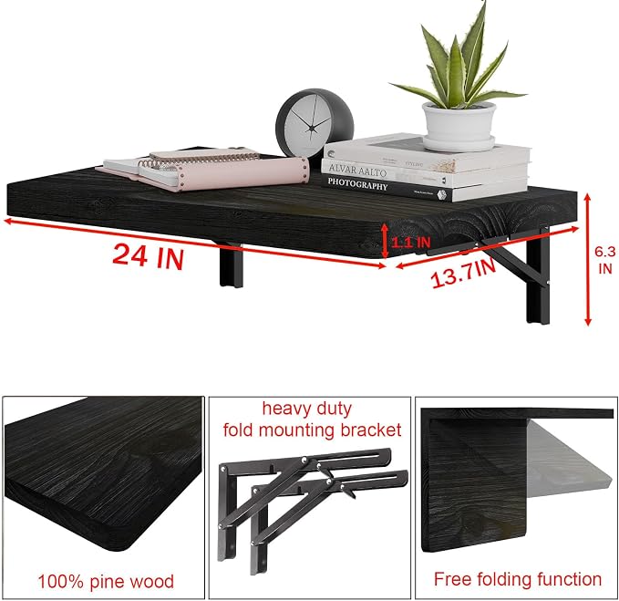 IAE Wall Mounted Folding Table - Image 2