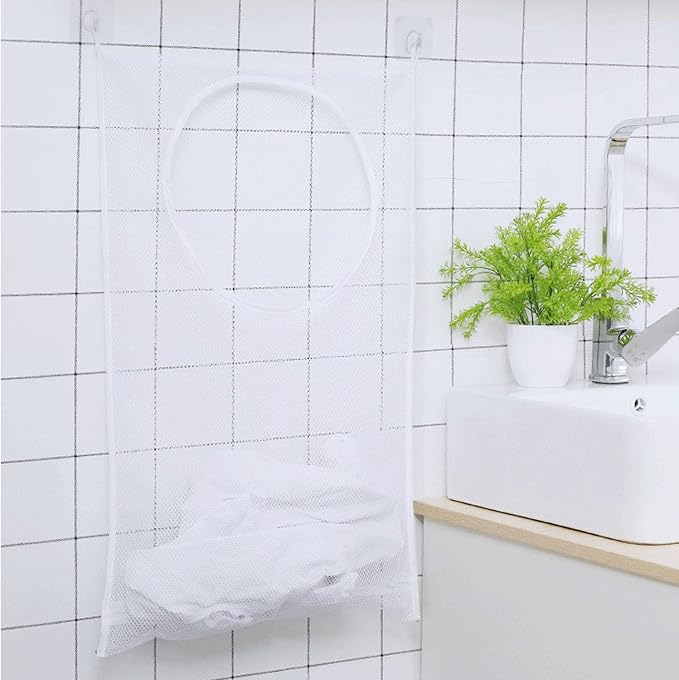 Resdenio Hanging Laundry Hamper Bag, Portable Laundry Bag, 30 x 20 Inch Large - Image 5