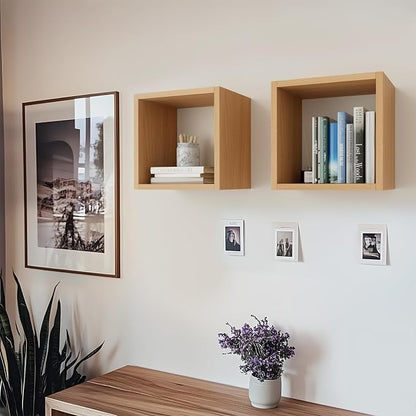 Cube Floating Shelves Set2, Display Shelves Wall Mount 7.75" D x 12.5" W x - Image 8