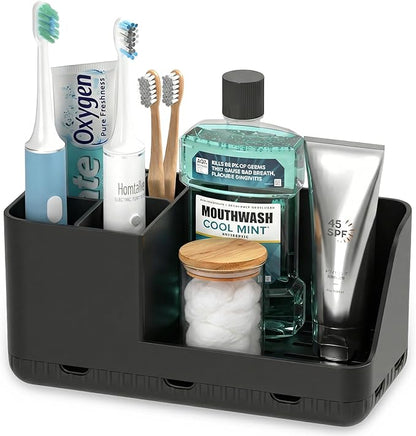 Toothbrush Holders for Bathroom Counter by Homtalker