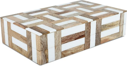 Handicrafts Home White Decorative Storage Box by HandicraftsHome