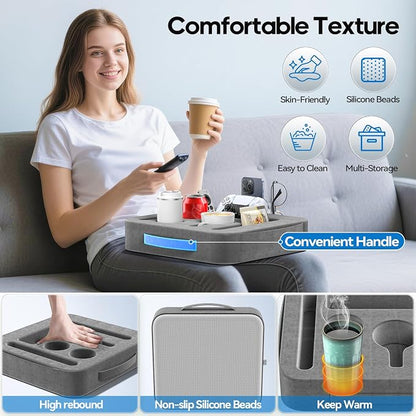 Couch Cup Holder Tray, Couch Caddy - Image 5