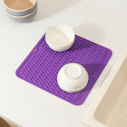 Silicone Dish Drying Mat for Multiple Usage, Easy clean, Eco-friendly, - Image 7