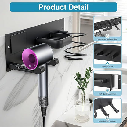 Hair Dryer Holder Blow Dryer Holder - Image 3