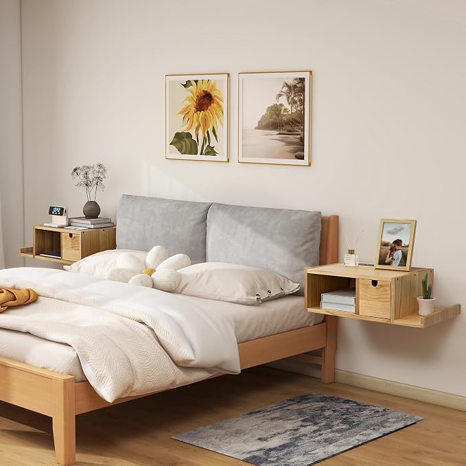Afuly Floating Nightstand Set of 2 - Image 4