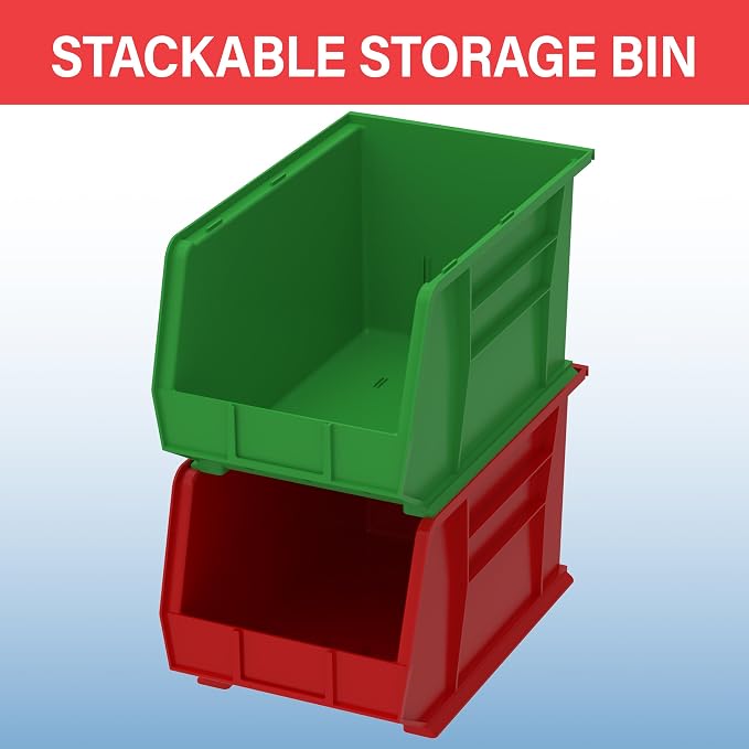 Akro-Mils 30260 AkroBins Plastic Storage Bins, Space-Saving Stackable Bins - Image 5