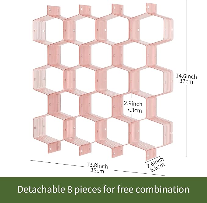 Honeycomb Separator Adjustable Drawer Organizer Divider - Image 2