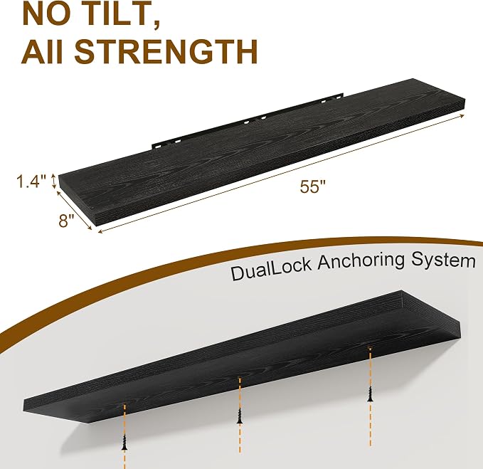 Fun Memories 55 Inch Floating Shelves - Image 3