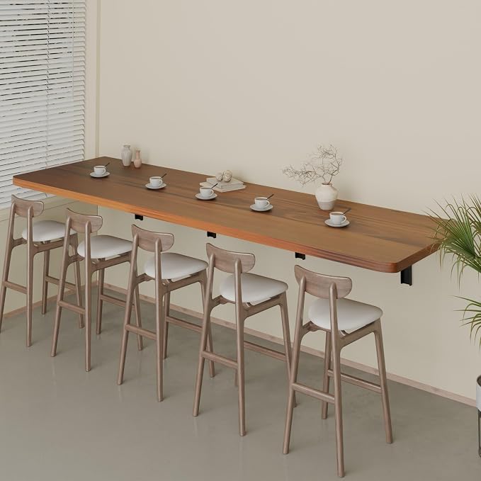 IAE Floating Wall Mounted Folding Table Desk - Image 4