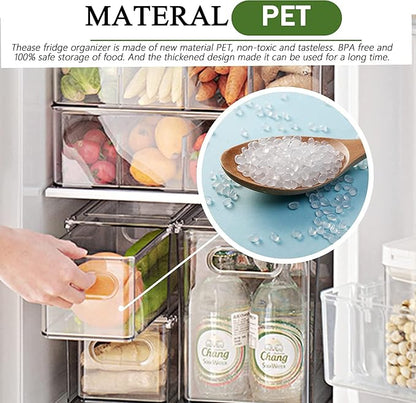 bealy Stackable Clear Storage Drawer - Image 6
