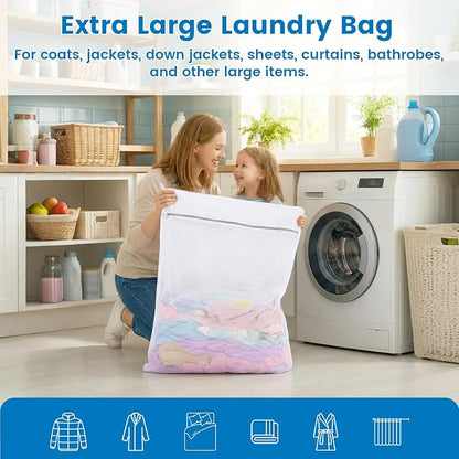 Dntorx 2 Pack XXX-Large Mesh Laundry Bags - Image 3