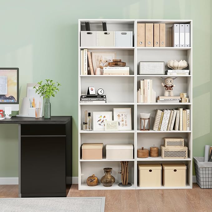 Tangkula 6-Tier Bookcase, 70” Tall Freestanding Bookshelf - Image 6
