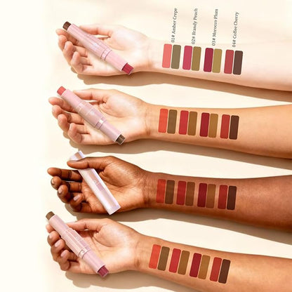 Color Nymph Cream Blush Contour Stick, Double-end Makeup Stick Multiuse Blush - Image 7