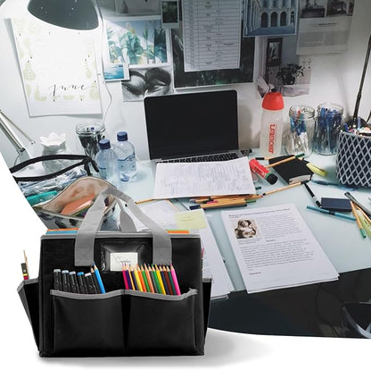 Cupohus Extra Large Art Organizer Craft Storage Tote Bag - Image 7