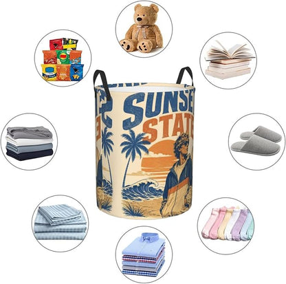 Laundry Basket Dirty Clothes Hamper - Image 5