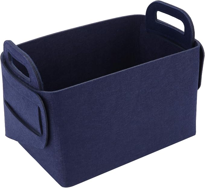 Storage Basket Felt Storage Bin Collapsible& Convenient Box Organizer by Unknown