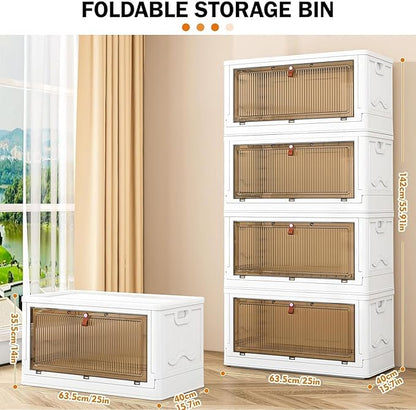 YFXCVSL 4 Tier Plastic Storage Bins - Image 3
