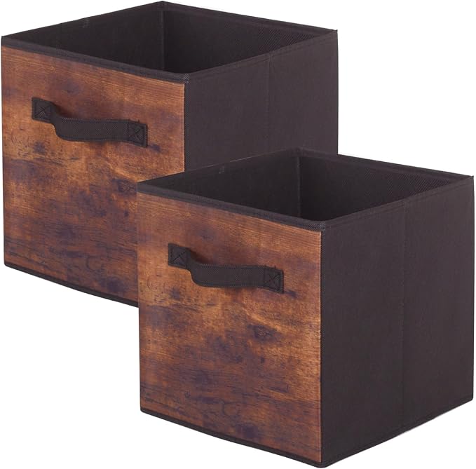ShellKingdom Storage Bins, Foldable Fabric Storage Cubes And Cloth Storage by ShellKingdom