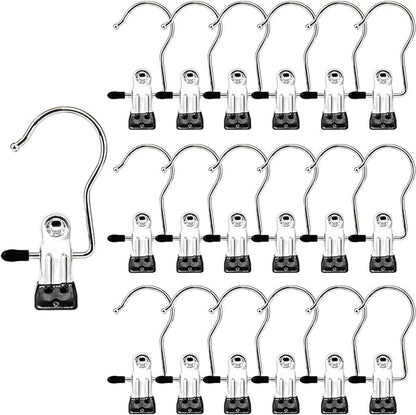 Laundry Hooks Hanging Clips Clothes Pins Closet Hanger Organizer Clamps Socks by MECHEER