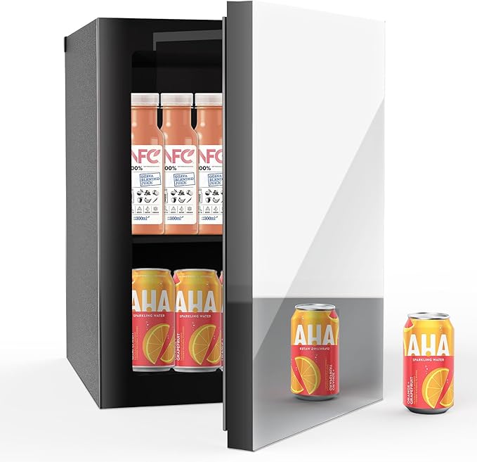 Mini Fridge with Mirror Door by Stopsad