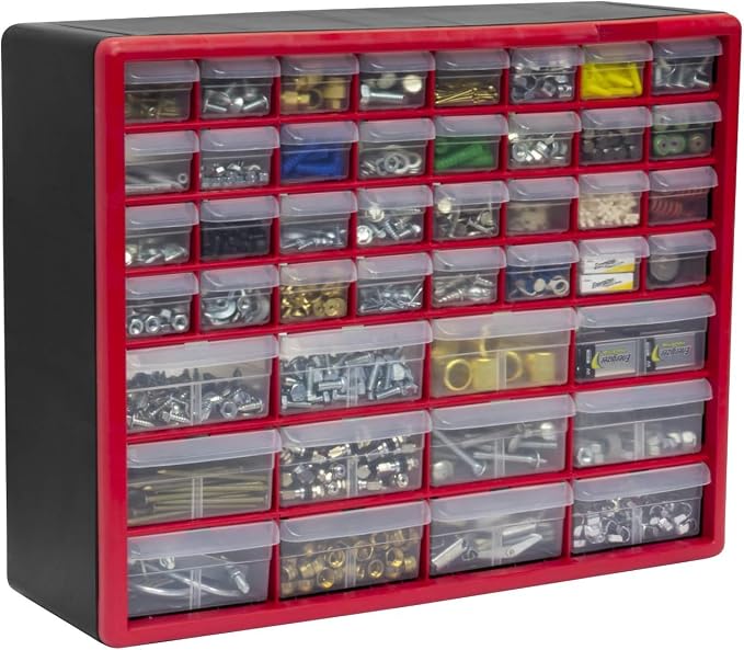 Akro-Mils 44-Drawer Plastic Drawer Storage Cabinet - Image 9