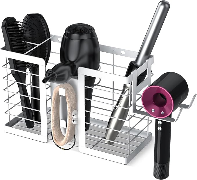 FUNKYLEE Bathroom Organizers and Storage, 3 in 1 Metal Wall Mount - Image 7