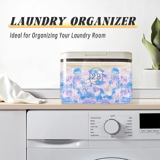 Laundry Pod Holder with Lid - Image 8