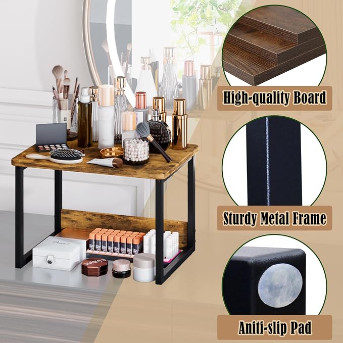 MARTY Countertop Organizer, 17.1"x12.4", Cabinet Organizer Microwave Stand | - Image 6