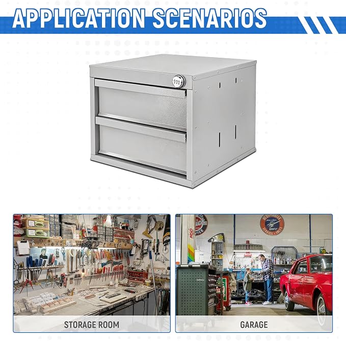 AA Products Model DW-1650 2 Tiers Drawer Cabinet - Image 6