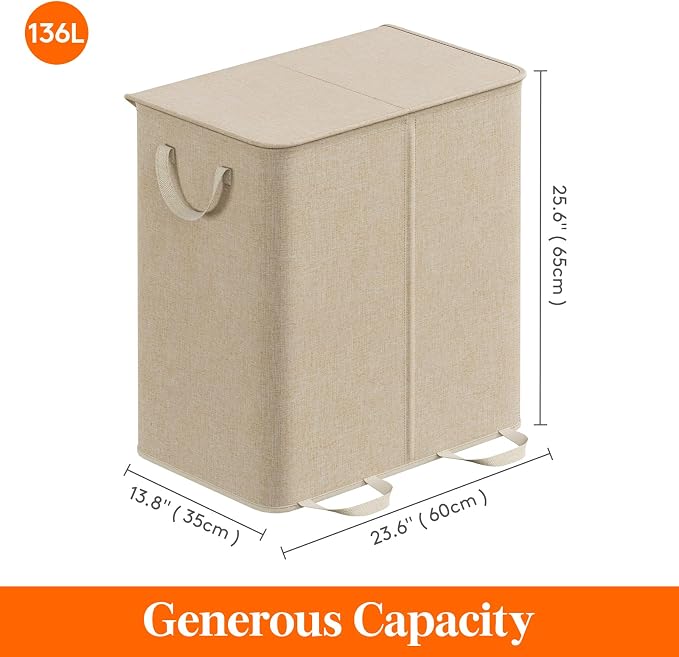 Lifewit Double Laundry Hamper - Image 5