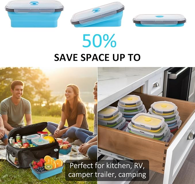 Collapsible Food Storage Containers - Image 3
