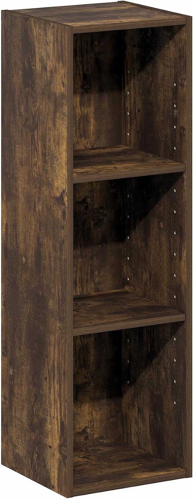 Furinno Fulda Book Shelf, 3-Tier Narrow Bookshelf, Bookcase - Image 7