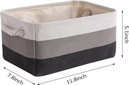 TcaFmac Small Fabric Storage Baskets - Image 5