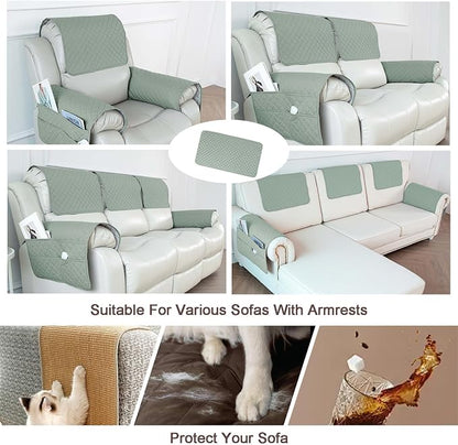 Waterproof Sofa Armrest Cover Headrest Cover - Image 5