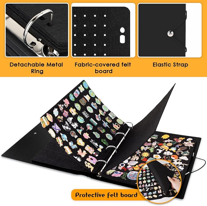Enamel Pin Display Binder - Image 2