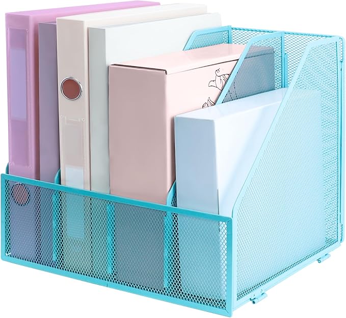 Desk Organizers, Metal Magazine File Holder by ideallife