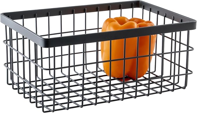 G.E.T. WB-964-MG Rectangular Metal Storage Wire Basket by Unknown