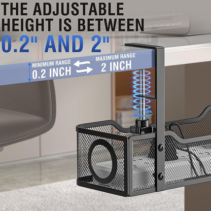 Under Desk Cable Management Tray - Image 2