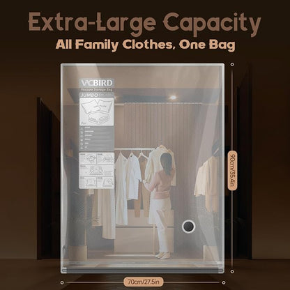 Vacbird 15 Jumbo Size Vacuum Bags - Image 3