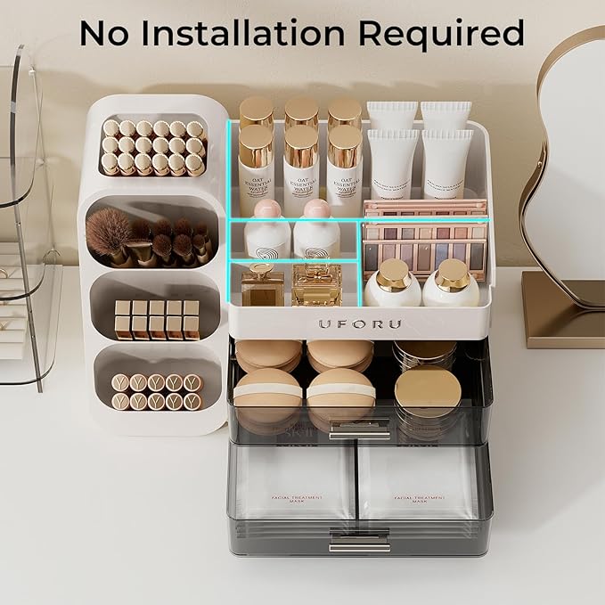 UFORU Makeup Organizer Countertop - Image 6