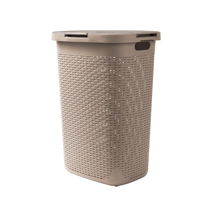 Mind Reader Slim Laundry Hamper - Image 6