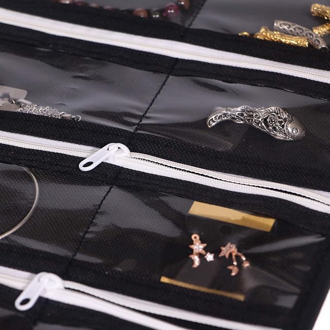 DIOMMELL Hanging Jewelry Organizer 47 Pockets - Image 4