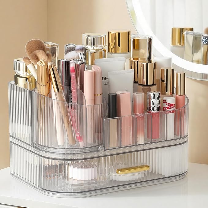 Delamu Makeup Organizer for Vanity by DELAMU